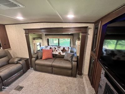 Seating area with plenty of room for the whole family.